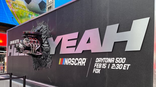 NASCAR's Worlds Loudest Billboard as certified by the Guinness Book of World Records