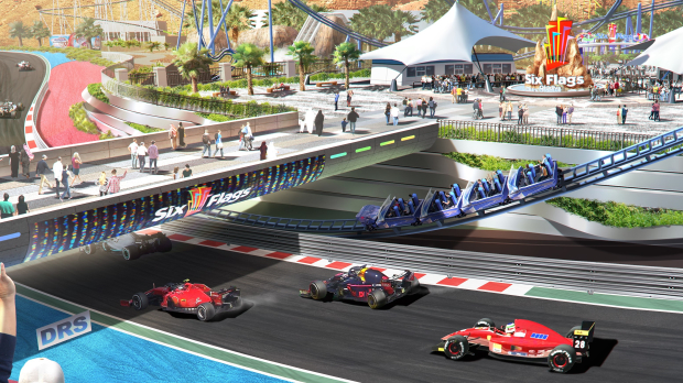 Concept foto van Qiddiya circuit