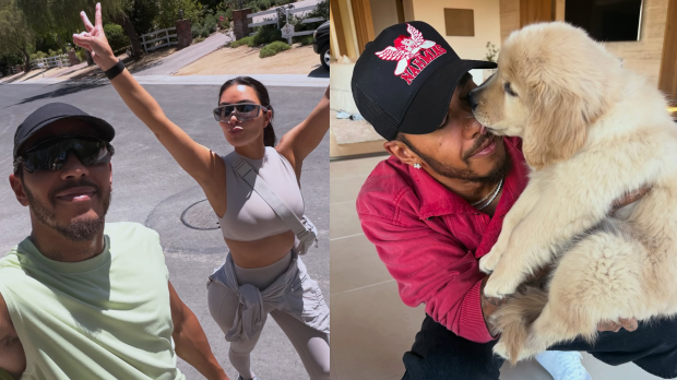 Hamilton, Kardashian, socials — Foto: © Instagram @ Lewishamilton