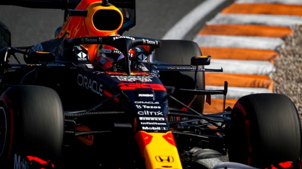 Verstappen in Zandvoort