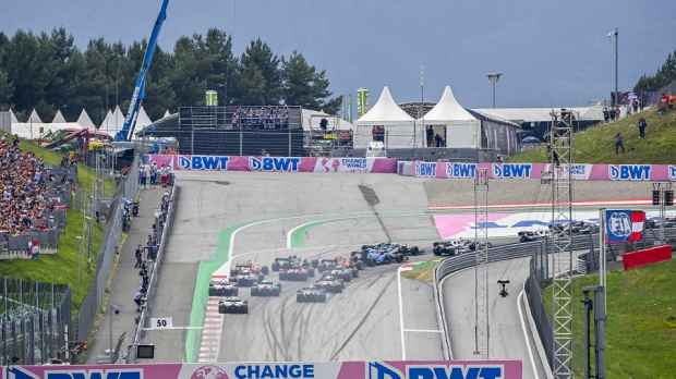 Austrian Grand Prix start