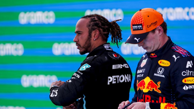 Verstappen, Hamilton