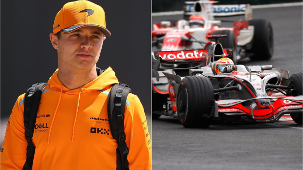 Lando Norris - Lewis Hamilton 2008