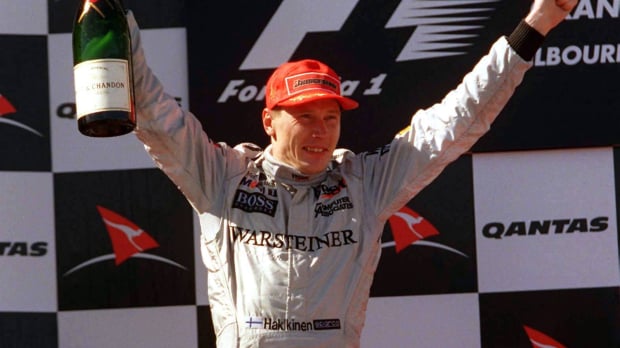 Hakkinen won two drivers' titles with McLaren in 1998 and 1999