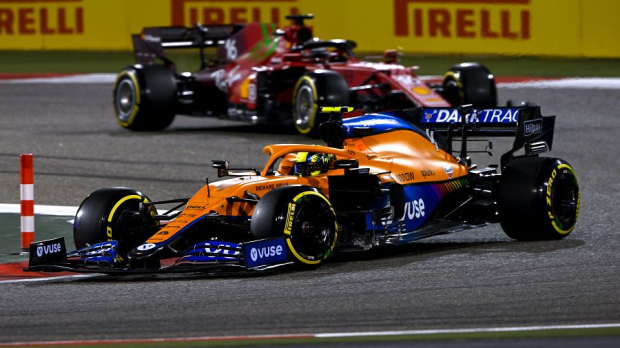 Norris at the Bahrain GP