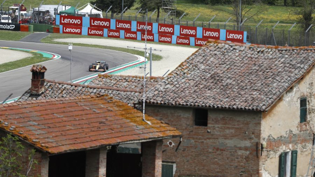 Norris, McLaren, Imola, 2022