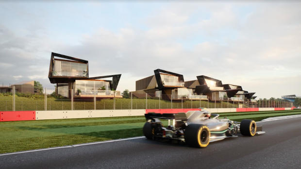 New homes being built close to Silverstone 