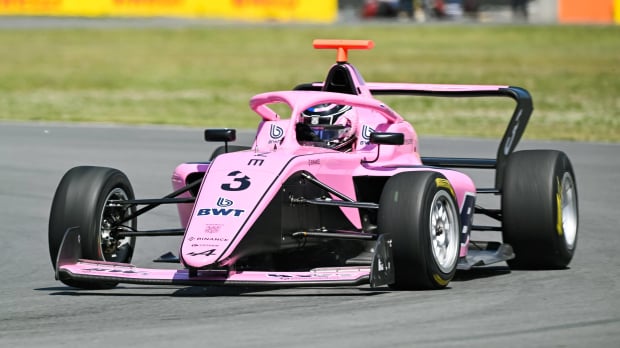 Nina Gademan piloted her Alpine-backed PREMA Racing car to P1 in Race 1 at Zandvoort