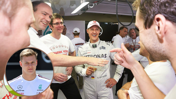 Mick Schumacher is now working with the same minds who worked with his Dad Michael