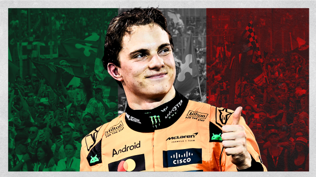 Oscar Piastri, Imola, Graphic