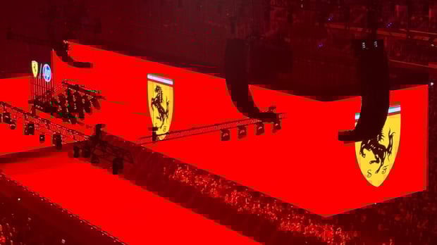 f175, live, launch, o2, ferrari