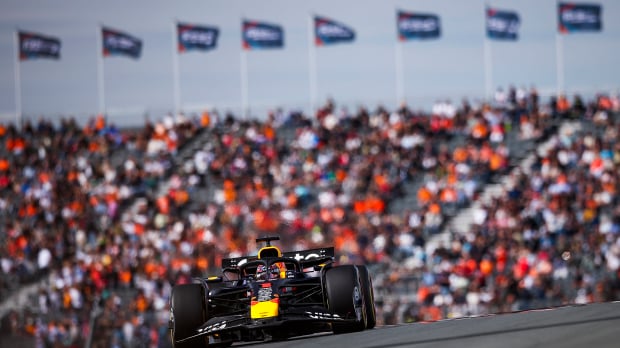 The Orange Army are out to support Verstappen
