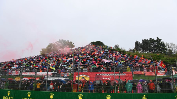 Fans at Imola