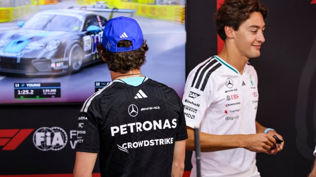 Kimi Antonelli, George Russell, Monaco GP, 2026, generic — Foto: © IMAGO