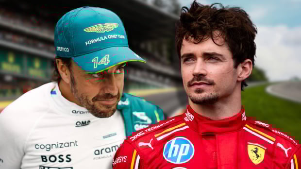 Fernando Alonso, Charles Leclerc, 2024, Social