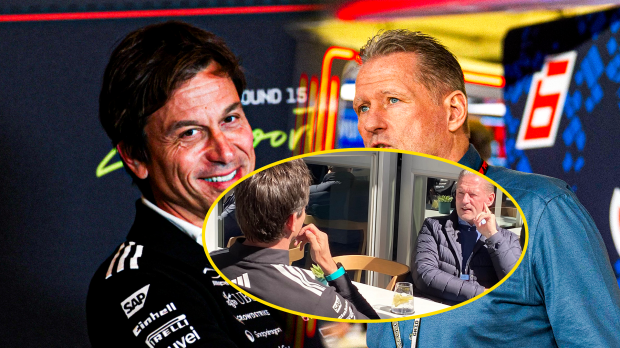 Wolff, Jos Verstappen, X @ Tobi Grüner, socials — Foto: © X @ Tobi Grüner