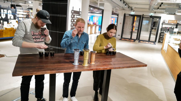 Bottas coffee tasting
