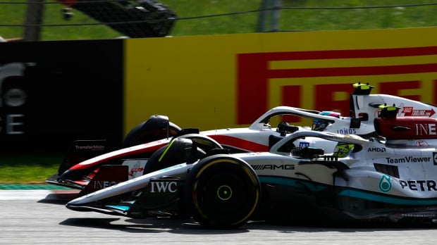 Hamilton, Mercedes, Schumacher, Haas, Austria, 2022