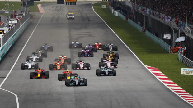 Start of 2017 Malaysian GP — Foto: © IMAGO