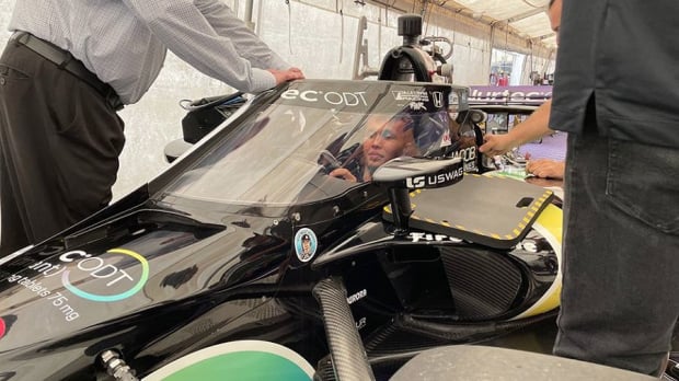 Albon at IndyCar