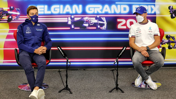 Bottas, Russell, Belgium