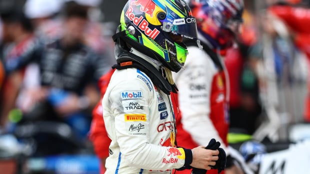 Hadjar after race in Austin — Foto: © Red Bull Content Pool