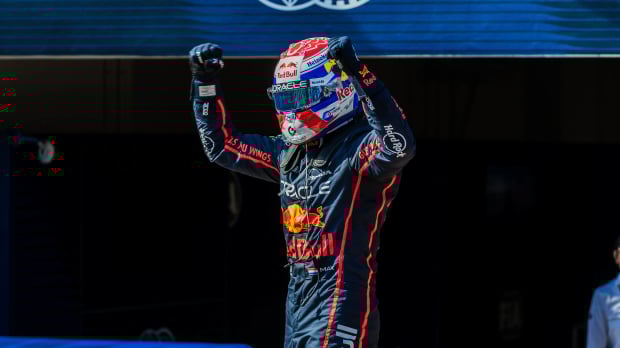 Max Verstappen after his win at Imola
