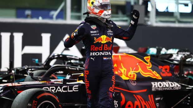 Verstappen in Abu Dhabi 