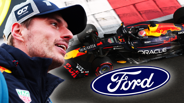 Verstappen, Ford, socials