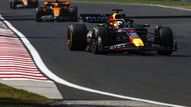 Verstappen, Norris, Piastri, Hungary, 2023