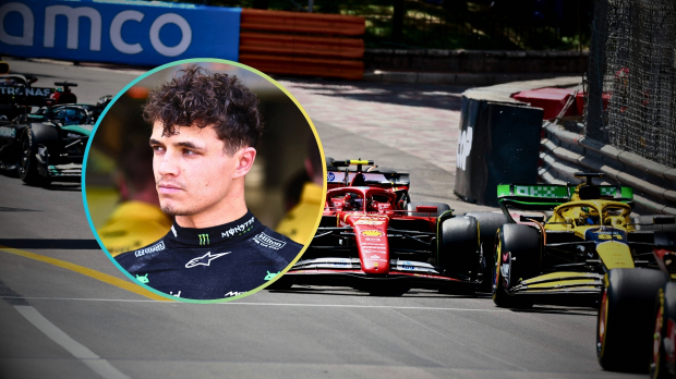 Thumbnail for article regarding Sainz restarting P3