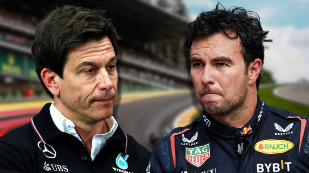 Toto Wolff, Sergio Perez, 2024, Generic