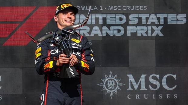 Verstappen after victory at Circuit of the Americas