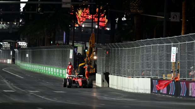 Ferrari fastest in Las Vegas after drain damage drama