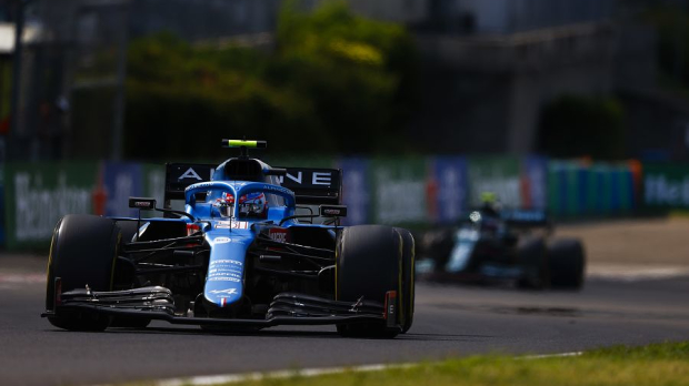 Ocon in Hungary — Foto: © LAT Images
