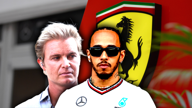 Rosberg, Hamilton, social