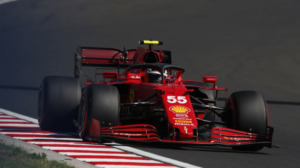 Sainz, Ferrari, Hungary