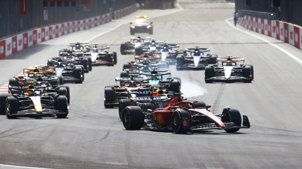 Leclerc, Verstappen, Azerbeidzjan