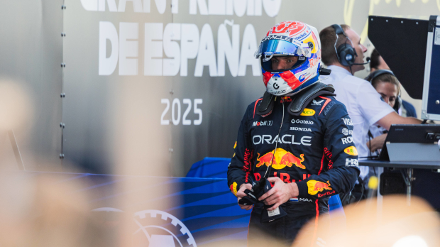 Max Verstappen after his race in Spain