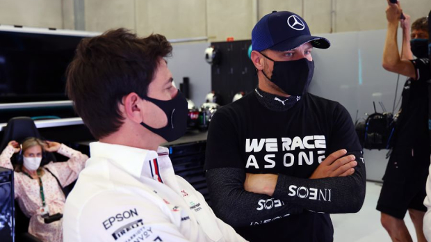Bottas, Wolff, Mercedes