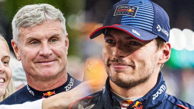 Coulthard, Verstappen, socials