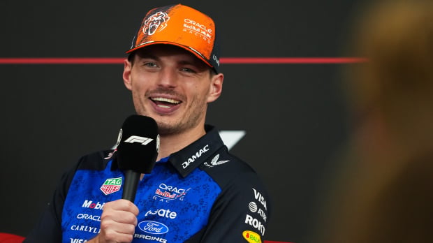 Verstappen after podium at Spa-Francorchamps — Foto: © Red Bull Content Pool