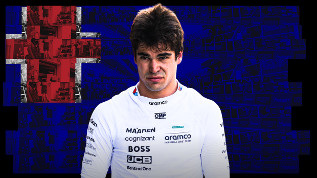 Lance Stroll in front of the Australian flag — Photo: © IMAGO