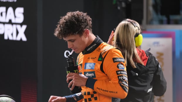 Lando Norris in Vegas
