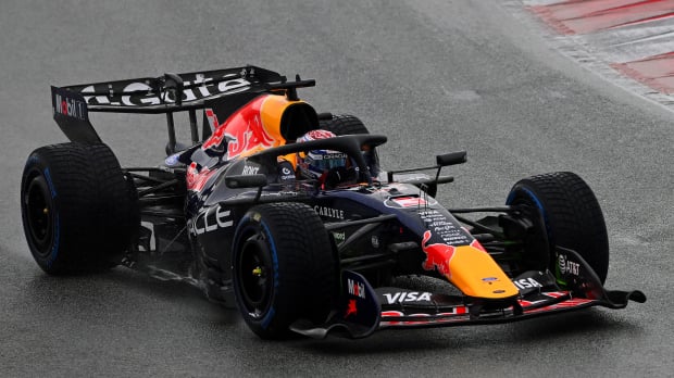 Verstappen during Barcelona test — Foto: © Red Bull Content Pool