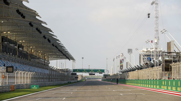 Bahrain start straight empty — Photo: © LAT Images
