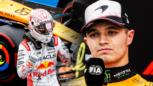 Norris, Verstappen, socials