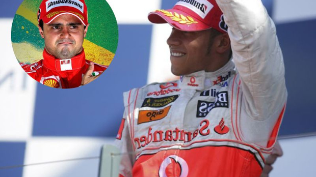 Felipa Massa Lewis Hamilton