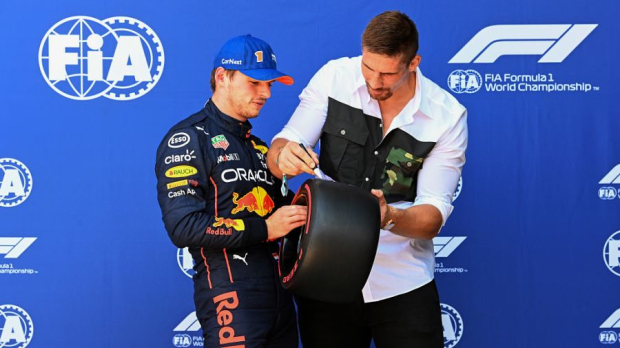Max Verstappen and Rico Verhoeven