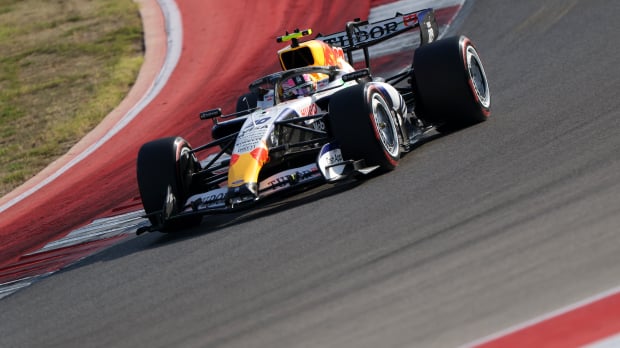 Lawson during qualifying in Austin — Foto: © Red Bull Content Pool
